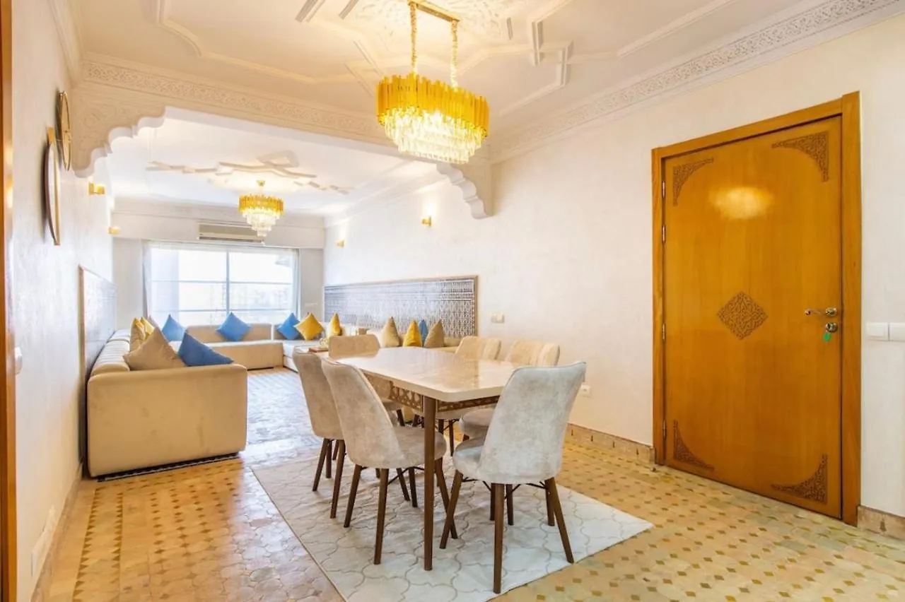 Luxury Appartement Gueliz Center マラケシュ