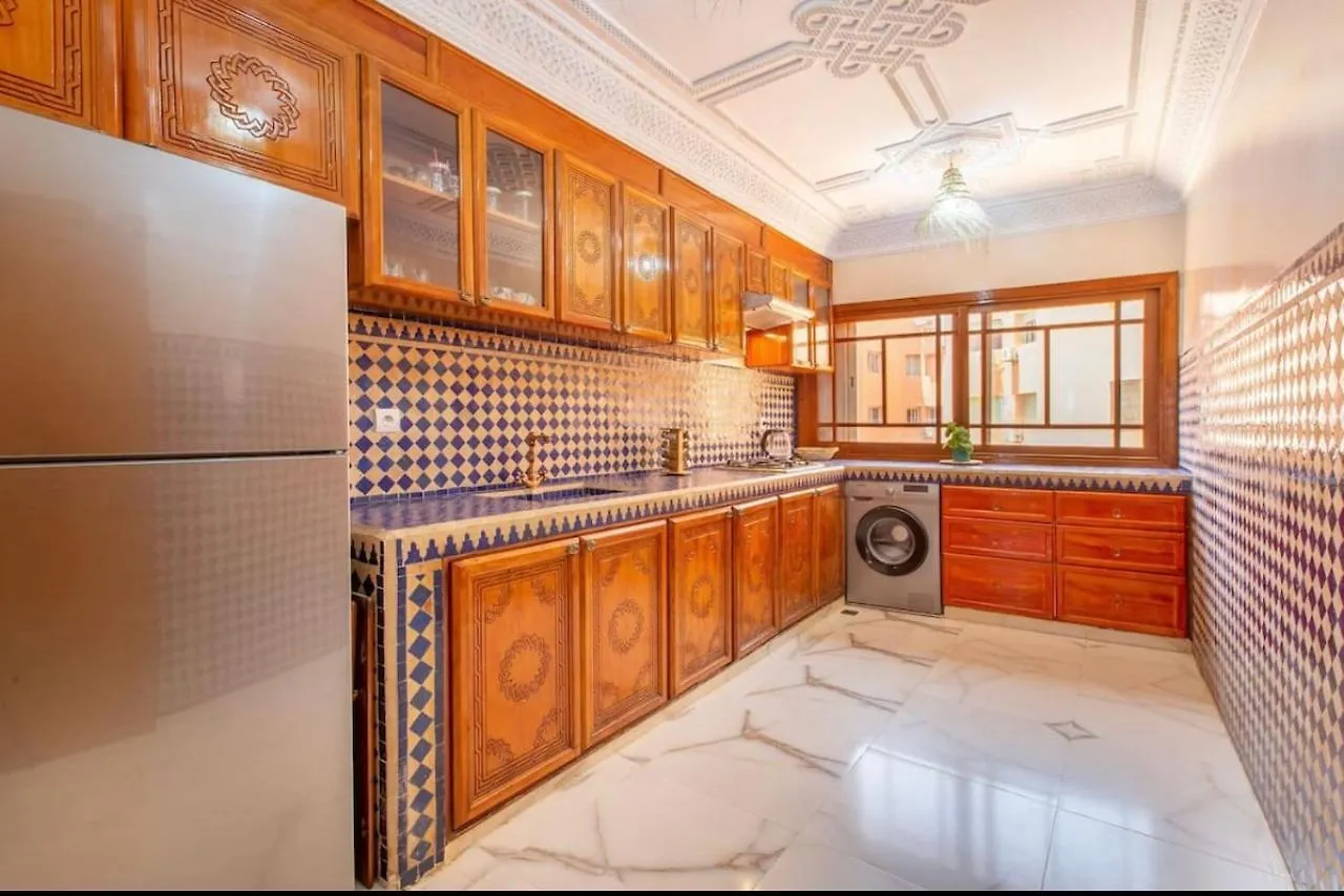 アパート Luxury Appartement Gueliz Center マラケシュ