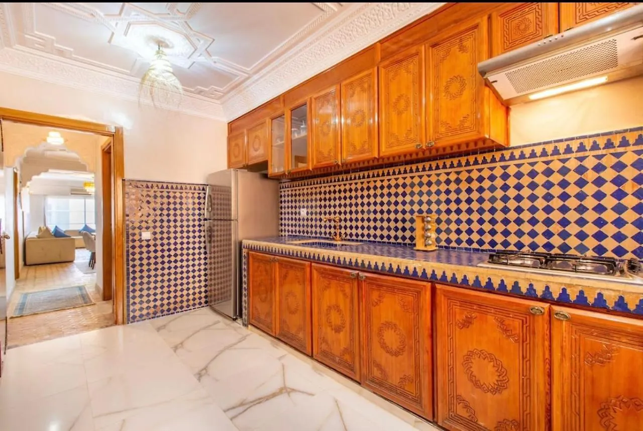 アパート Luxury Appartement Gueliz Center マラケシュ